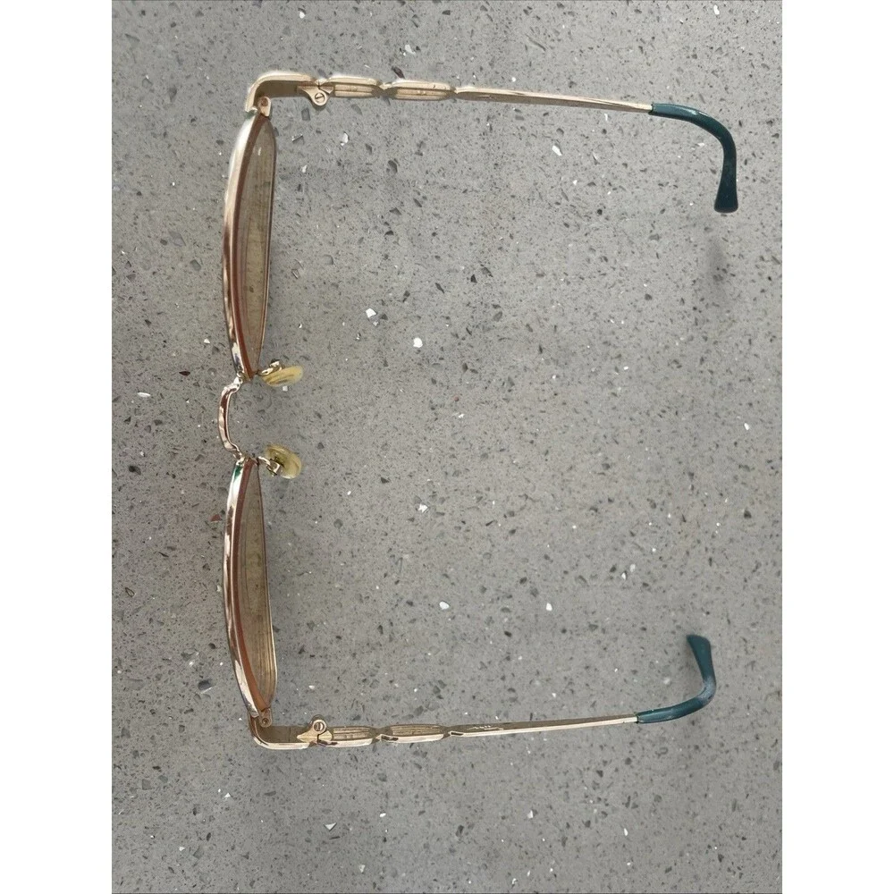 Tura Eyeglasses Frames ONLY Navy Blue Metal Full Rim 54-15-135 Mod 709 Teal